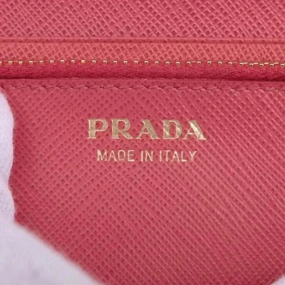 AUTHENTIC Prada Saffiano Metal Continental Flap Wallet multi color inside - Picture 14 of 16